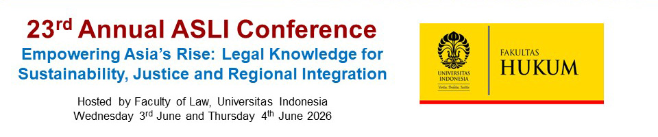 ASLI conference banner
