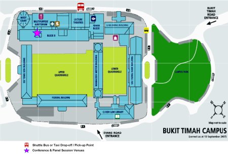 ASLI Conference Campus Map