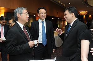 Guests at pre-launch breakfast